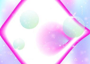 Gökkuşağı arka planında canlı gradyanlar. Holografik dinamik sıvı. Kozmos hologramı. Poster, poster ve kapak için tasarım düzeni. Gökkuşağının canlı eğimleri.