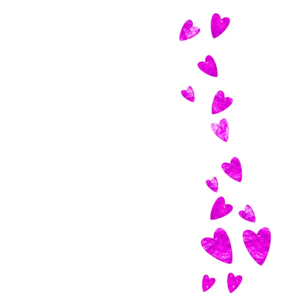 心形色彩艳丽的背景 情人节 矢量框架 手绘纹理 爱的主题为传单 特别的商业报价 结合心脏包扎的婚礼和婚礼模板 — 图库矢量图片