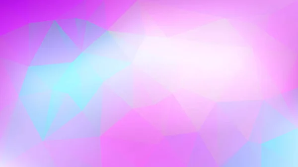 Gradient Abstrakten Horizontalen Dreieck Hintergrund Gelber Rosa Und Blauer Polygonaler — Stockvektor