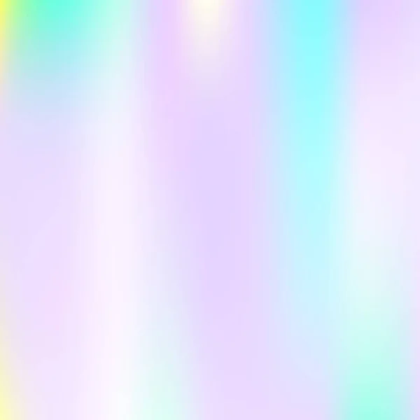 Gradient Mesh Abstrakten Hintergrund Regenbogen Holographischer Hintergrund Mit Gradientennetz 90Er — Stockvektor