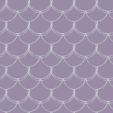 Deniz kızı ölçekli kusursuz desen. Balık derisi dokusu. Kız kumaşı, tekstil tasarımı, ambalaj kağıdı, mayo ya da duvar kağıdı için çekilebilir arka plan. Suyun altında balık pullu mor denizkızı geçmişi.