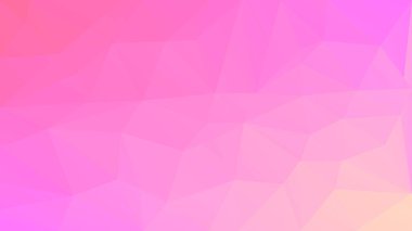 Gradyan soyut yatay üçgen arka plan. İş sunumu için yumuşak pembe gül çokgen zemin. Moda geometrik soyut afiş. Şirket broşür tasarımı. Mozaik tarzı.