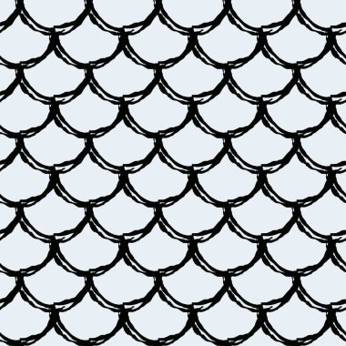 Balık pulu pürüzsüz desen. Sürüngen, ejderha derisi dokusu. Kumaş, tekstil tasarımı, ambalaj kağıdı, mayo ya da duvar kağıdı için kullanılabilir arka plan. Su altında balık pullu mavi deniz kızı kuyruğu.