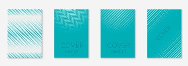 Minimum moda kaplama şablonu ayarlandı. Yarım tonlu fütürist düzen. Kitap, katalog ve yıllık için geometrik kapak şablonu. Minimalist renkli gradyanlar. Soyut iş illüstrasyonu.