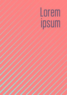 Soyut kılıf. Pankart, poster, el ilanı ve broşür için gelecekçi geometrik şablon. Yarım tonluk grafiklerle en az modayı izledik. Soyut EPS 10 illüstrasyonu. Minimalist renkli kapak.