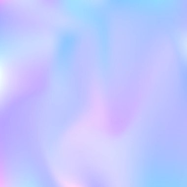 Holografik soyut arkaplan. Gökkuşağı holografik arkaplan ve gradyan ağ. 90 'lar, 80' ler modası. Pankart, el ilanı, kapak tasarımı, mobil arayüz, web uygulaması için Pearlescent grafik şablonu.