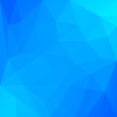 Soyut kare üçgen arkaplan. İş sunumu için buz renginde çokgen arka plan. Moda geometrik soyut afiş. Teknoloji konsept broşürü. Mozaik tarzı.