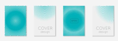 Minimum moda kaplama şablonu ayarlandı. Yarım tonlu fütürist düzen. Kitap, katalog ve yıllık için geometrik kapak şablonu. Minimalist renkli gradyanlar. Soyut iş illüstrasyonu.