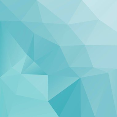 Soyut kare üçgen arkaplan. İş sunumu için gri, sarı ve turkuaz renkli çokgen zemin. Moda geometrik soyut afiş. Şirket broşür tasarımı. Mozaik tarzı.