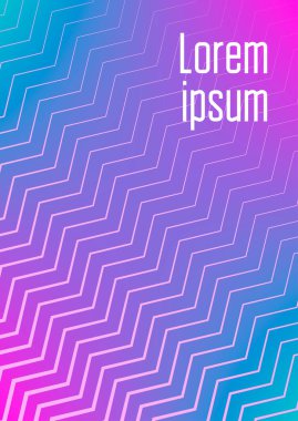 Soyut kılıf. Yarım ton eğimli asgari trend vektörü. Broşür, poster, broşür ve davetiye için geometrik gelecek şablonu. Minimalist renkli kapak. EPS 10 illüstrasyonunu özetle.