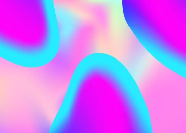 Sıvı sıvı. Modern modayla birlikte holografik 3d arkaplan. Canlı rapor, kart şablonu. Canlı gradyan örgüsü. Dinamik elementler ve şekillerle sıvı arkaplan.