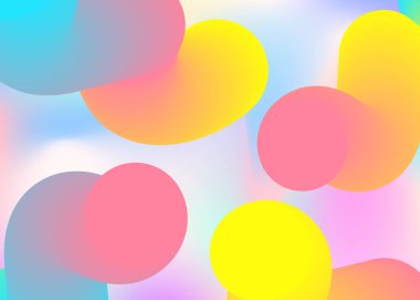 Sıvı dinamiği. Minimalist afiş, kart tasarımı. Modern modayla birlikte holografik 3d arkaplan. Canlı gradyan örgüsü. Sıvı şekilli ve elementli akışkan dinamik arkaplan.