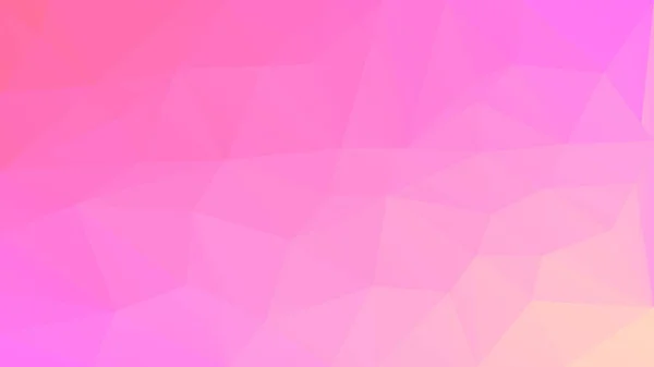 Gradient Abstrakten Horizontalen Dreieck Hintergrund Zartes Rosa Stieg Polygonalen Hintergrund — Stockvektor