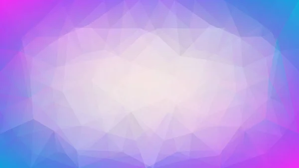 Gradient Abstrakten Horizontalen Dreieck Hintergrund Gelber Rosa Und Blauer Polygonaler — Stockvektor