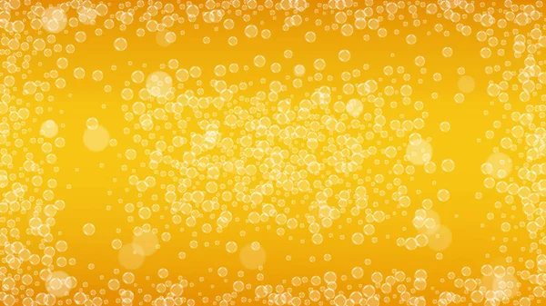 Bierschaum Craft Pils Spritzt Wiesn Hintergrund Bar Menüvorlage Pint Ale — Stockvektor