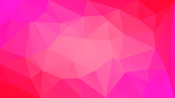 Gradient Abstrait Fond Triangle Horizontal Fond Polygonal Rouge Pour Application — Image vectorielle