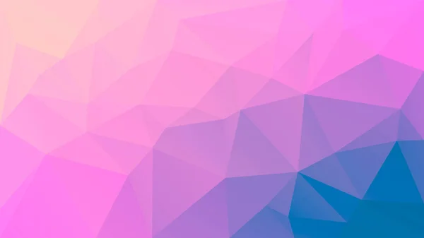 Gradient Abstrait Fond Triangle Horizontal Vive Toile Fond Polygonale Multicolore — Image vectorielle