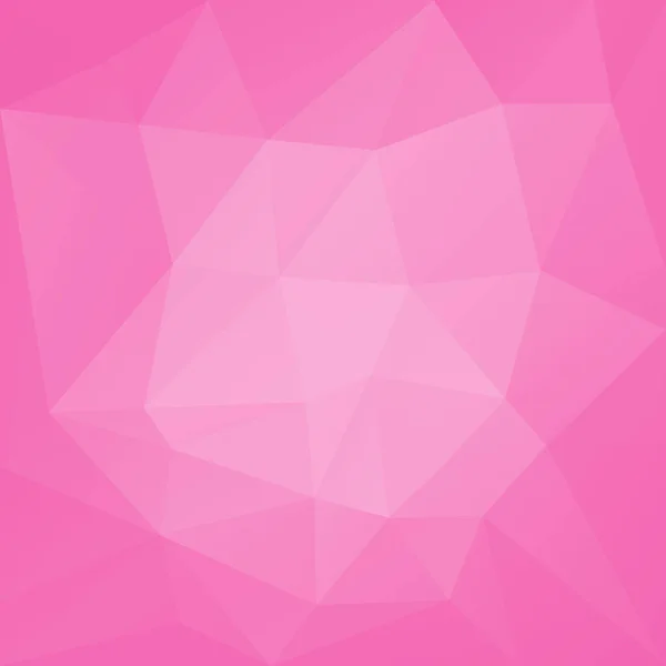 Gradient Abstrakten Quadratischen Dreieck Hintergrund Zartes Rosa Stieg Polygonalen Hintergrund — Stockvektor