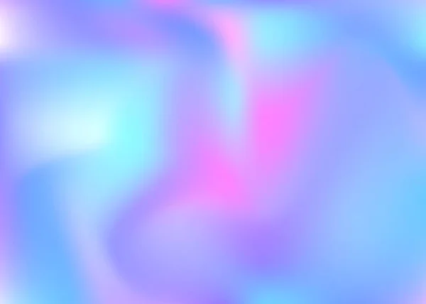 Fondo Abstracto Malla Degradada Fondo Holográfico Brillante Con Malla Gradiente — Vector de stock