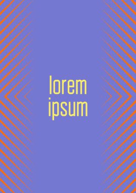 Güzel kapak şablonu. Yarım ton eğimli asgari trend vektörü. Broşür, poster, broşür ve davetiye için Geometrik serin kapak şablonu. Minimalist renkli şekiller. Soyut resimleme.