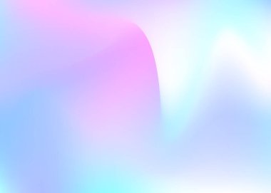 Holografik soyut arkaplan. Gradyan örgülü çok renkli holografik arkaplan. 90 'lar, 80' ler modası. Pankart, el ilanı, kapak tasarımı, mobil arayüz, web uygulaması için Pearlescent grafik şablonu.