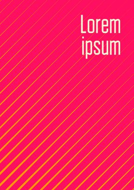 Soyut kılıf. Pankart, poster, el ilanı ve broşür için gelecekçi geometrik şablon. Yarım tonluk grafiklerle en az modayı izledik. Soyut EPS 10 illüstrasyonu. Minimalist renkli kapak.