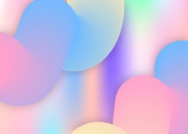 Sıvı sıvı. Canlı gradyan örgüsü. Dalgalı rapor, broşür düzeni. Modern modayla birlikte holografik 3d arkaplan. Dinamik elementler ve şekillerle sıvı arkaplan.