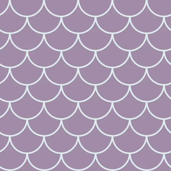 Échelle Sirène Motif Sans Couture Texture Peau Poisson Fond Carrelable — Image vectorielle