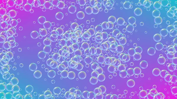 Пузырьковая Пена Моющее Средство Шампунь Ванны Мыло Векторный Иллюстрационный Баннер — стоковый вектор