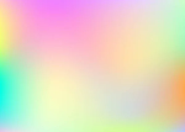 Gradient Mesh Abstrakten Hintergrund Lebendiger Holographischer Hintergrund Mit Gewebeverläufen 90Er — Stockvektor