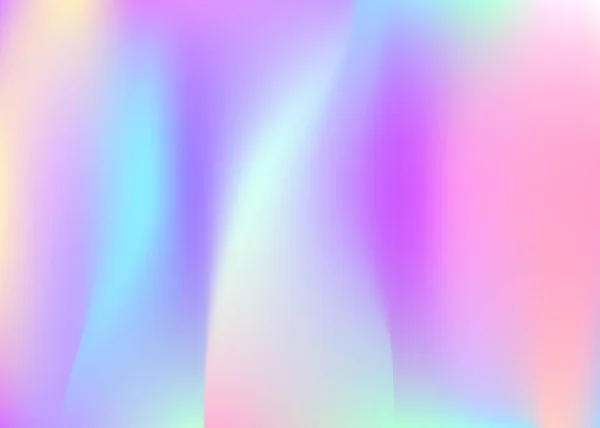 Hologramm Abstrakter Hintergrund Plastic Gradient Mesh Hintergrund Mit Hologramm 90Er — Stockvektor