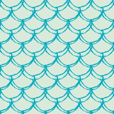 Balık pulu pürüzsüz desen. Sürüngen, ejderha derisi dokusu. Kumaş, tekstil tasarımı, ambalaj kağıdı, mayo ya da duvar kağıdı için kullanılabilir arka plan. Su altında balık pullu mavi deniz kızı kuyruğu.