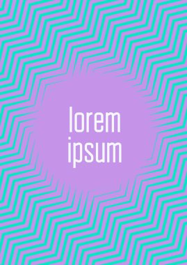 Soyut kılıf. Pankart, poster, el ilanı ve broşür için gelecekçi geometrik şablon. Yarım tonluk grafiklerle en az modayı izledik. Soyut EPS 10 illüstrasyonu. Minimalist renkli kapak.