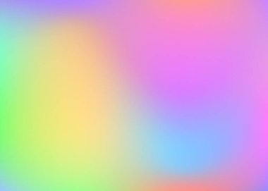 Gradyan ağ soyut arkaplanı. Gradyan örgülü canlı holografik arkaplan. 90 'lar, 80' ler modası. Pankart, el ilanı, kapak tasarımı, mobil arayüz, web uygulaması için Pearlescent grafik şablonu.