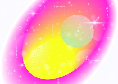 Canlı gökkuşağı gradyanı olan holografik arkaplan. Dinamik sıvı. Kozmos hologramı. Yıllık rapor, mobil arayüz ve web uygulaması için tasarım düzeni. Renkli holografik arkaplan.