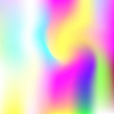 Gradyan ağ soyut arkaplanı. Gradyan örgülü sıvı holografik arkaplan. 90 'lar, 80' ler modası. Pankart, broşür, kapak tasarımı, mobil arayüz, web uygulaması için yanardöner grafik şablonu.