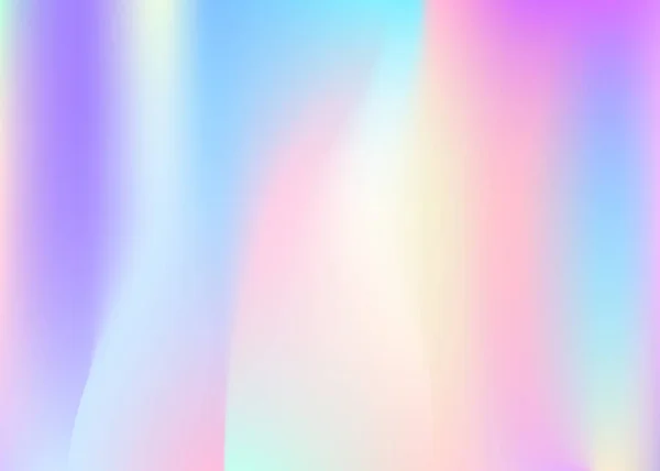 Fondo Holográfico Abstracto Fondo Holográfico Vibrante Con Malla Gradiente Estilo — Vector de stock