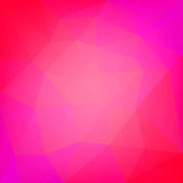 Gradient Abstrait Triangle Carré Fond Fond Polygonal Rouge Pour Application — Image vectorielle