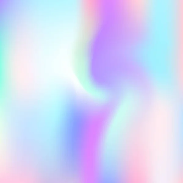 Hologram Abstrakcyjne Tło Kolorowe Gradientowe Tło Siatki Hologramem Lata Styl — Wektor stockowy