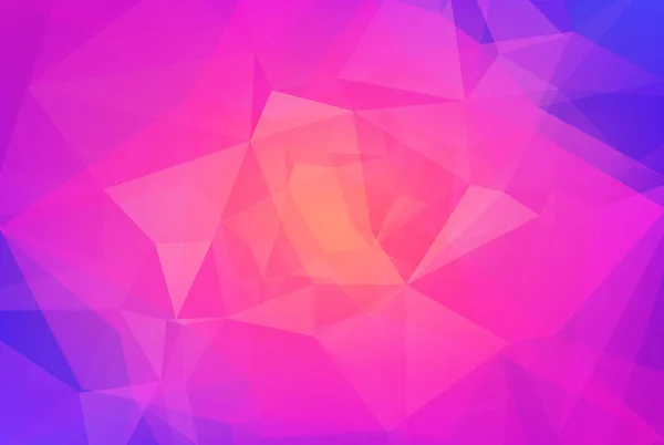 Градиентный Абстрактный Горизонтальный Треугольный Фон Яркий Радужный Разноцветный Многоугольный Фон — стоковый вектор
