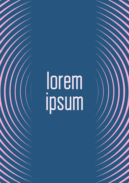 Gradyanlı minimalist kapak şablonu