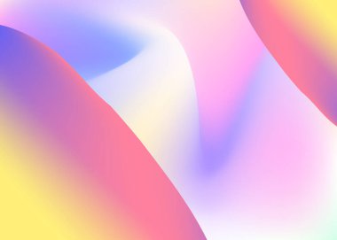 Sıvı dinamik elementlerle akışkan şekil arkaplanı.