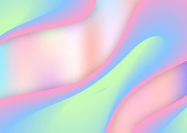 Sıvı dinamik elementlerle akışkan şekil arkaplanı.