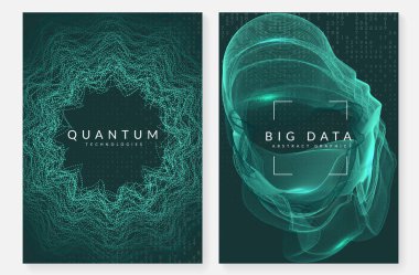 Dijital teknoloji soyut arka plan. Yapay zeka,