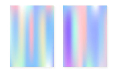 Hologram grafiksel kapaklı arkaplan.