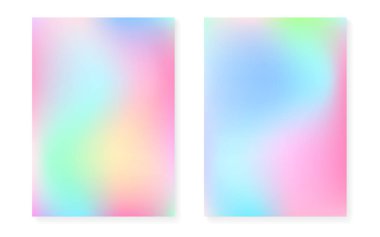 Hologram kapaklı holografik gramlı arkaplan.