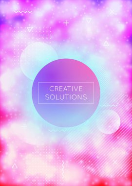 Sıvı neon şekilli mor kaplama. Parlak sıvı. Floreskeni