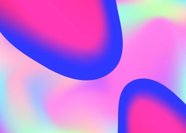 Sıvı şekilli ve elementli akışkan dinamik arkaplan.