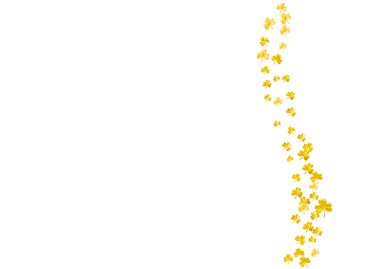 Aziz Patrick Günü için yonca arka planı.