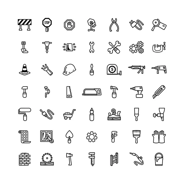 Tool icon set — Stock Vector